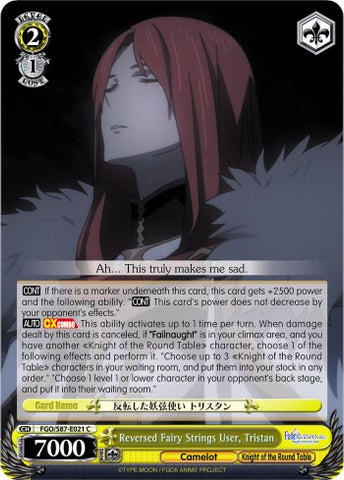 Reversed Fairy Strings User, Tristan (FGO/S87-E021 C) [Fate/Grand Order THE MOVIE Divine Realm of the Round Table: Camelot]