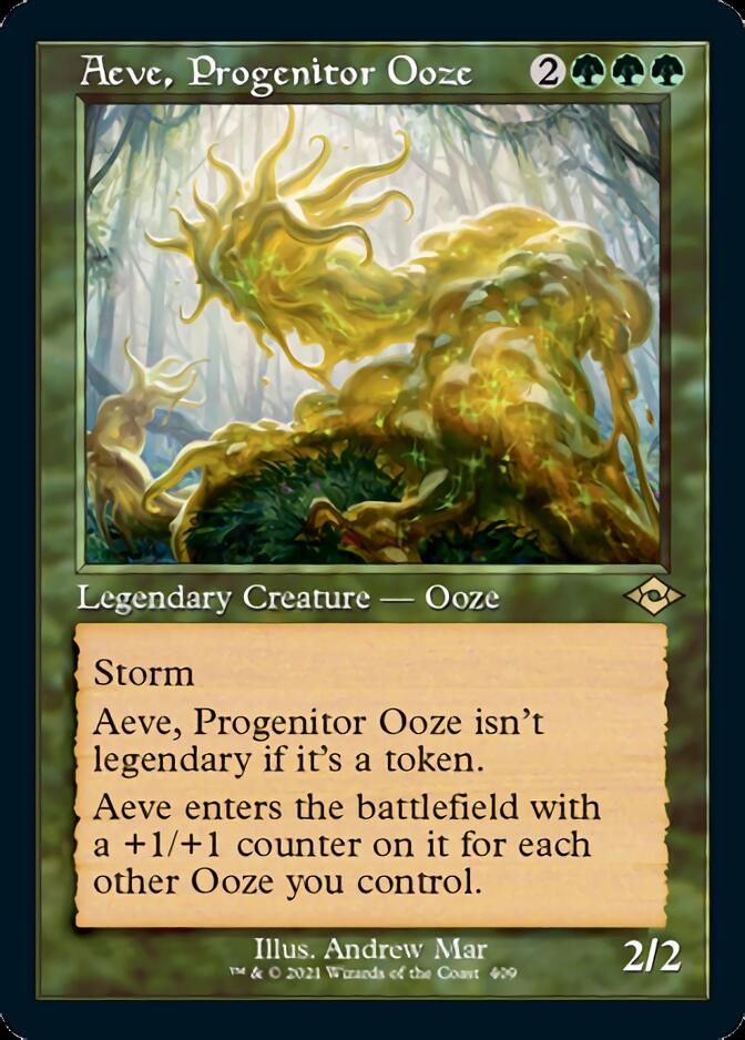 Aeve, Progenitor Ooze (Retro Foil Etched) [Modern Horizons 2] | Event Horizon Hobbies CA