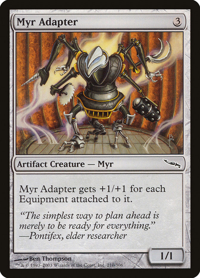 Myr Adapter [Mirrodin] | Event Horizon Hobbies CA