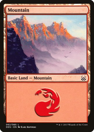 Mountain (62) [Duel Decks: Mind vs. Might] | Event Horizon Hobbies CA