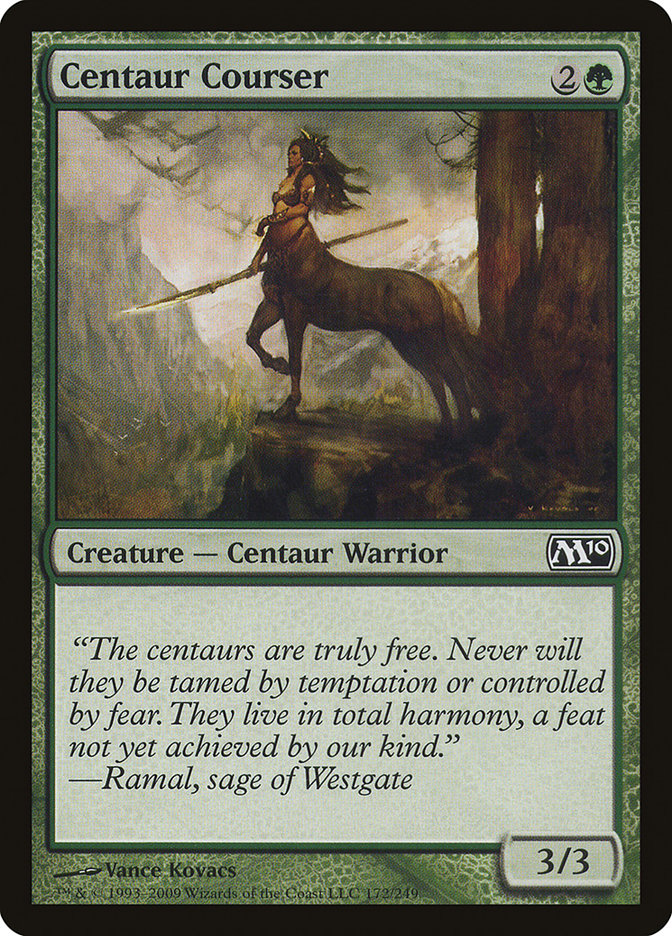 Centaur Courser [Magic 2010] | Event Horizon Hobbies CA