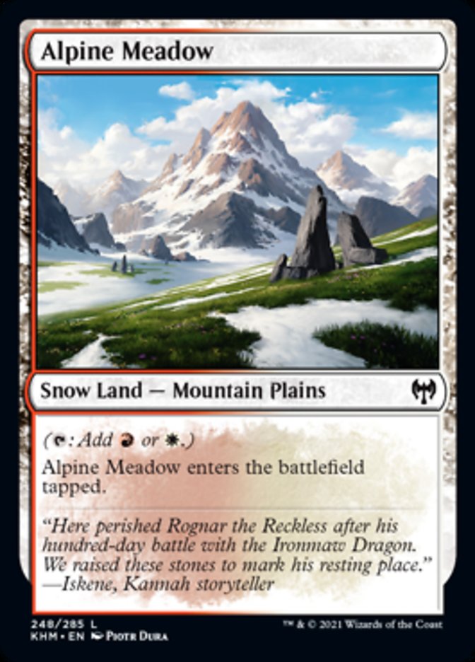 Alpine Meadow [Kaldheim] | Event Horizon Hobbies CA