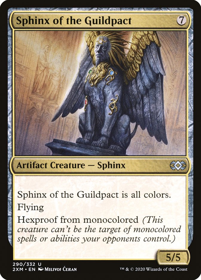 Sphinx of the Guildpact [Double Masters] | Event Horizon Hobbies CA
