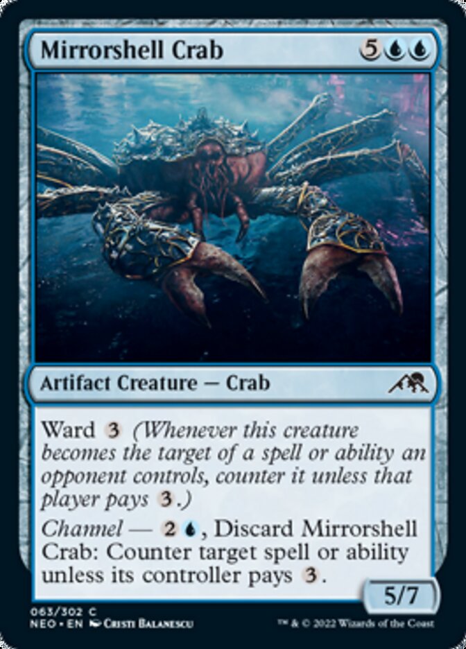 Mirrorshell Crab [Kamigawa: Neon Dynasty] | Event Horizon Hobbies CA