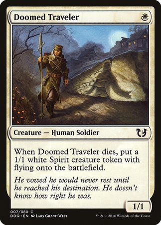 Doomed Traveler [Duel Decks: Blessed vs. Cursed] | Event Horizon Hobbies CA