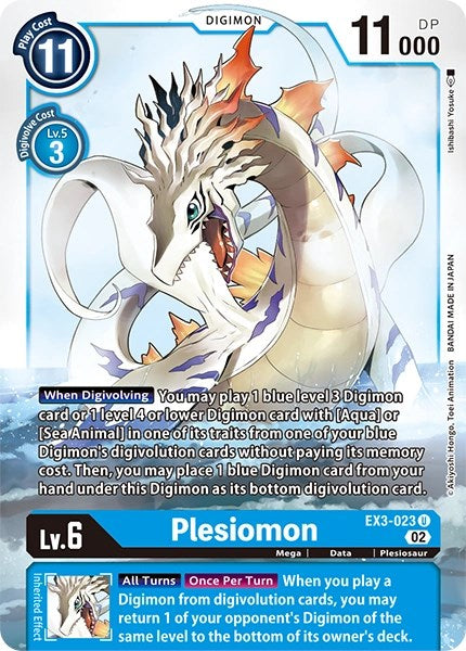 Plesiomon [EX3-023] [Revision Pack Cards] | Event Horizon Hobbies CA