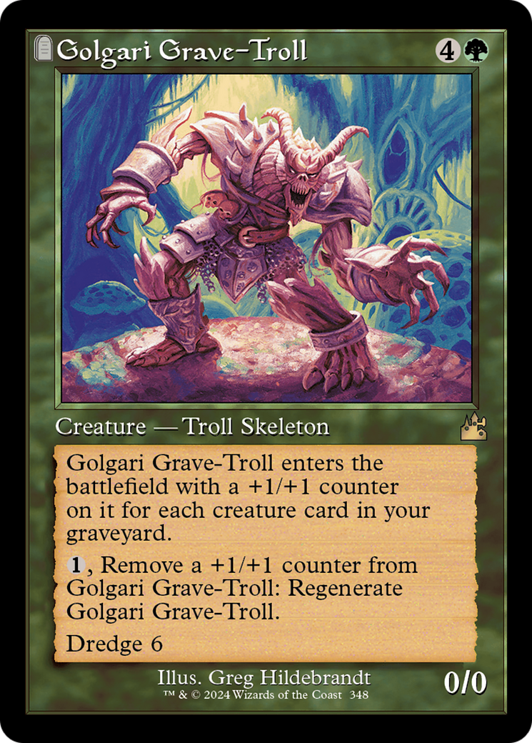 Golgari Grave-Troll (Retro Frame) [Ravnica Remastered] | Event Horizon Hobbies CA
