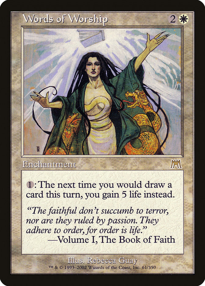 Words of Worship [Onslaught] | Event Horizon Hobbies CA