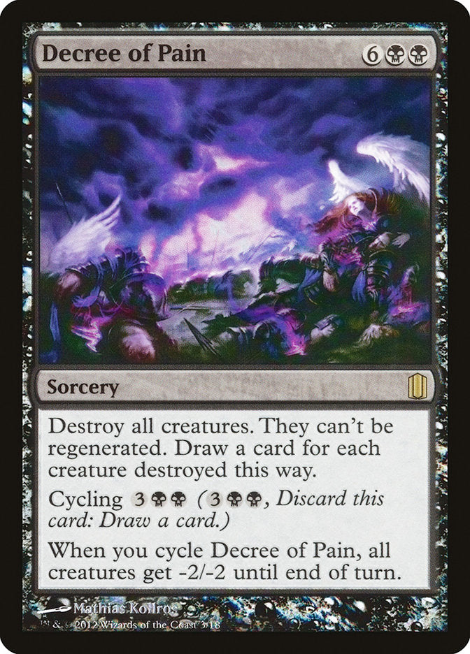 Decree of Pain [Commander's Arsenal] | Event Horizon Hobbies CA