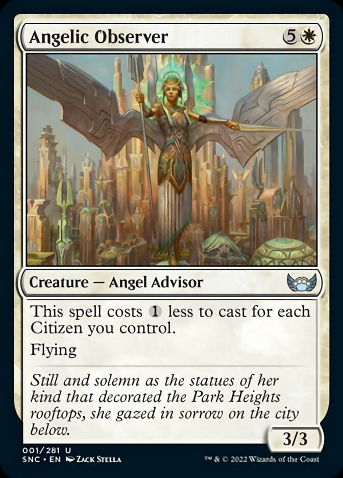Angelic Observer [Streets of New Capenna] | Event Horizon Hobbies CA