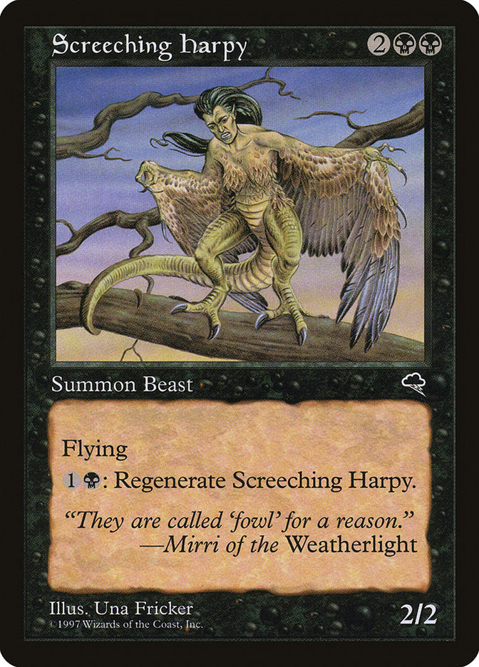 Screeching Harpy [Tempest] | Event Horizon Hobbies CA