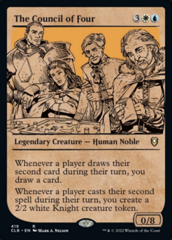 The Council of Four (Showcase) [Commander Legends: Battle for Baldur's Gate] | Event Horizon Hobbies CA