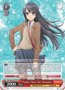 Popular Talent, Mai Sakurajima (SBY/W64-TE12 TD) [Rascal Does Not Dream of Bunny Girl Senpai]