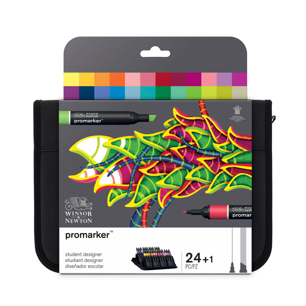 Winsor & Newton Promarker 24 Student Designer | Event Horizon Hobbies CA