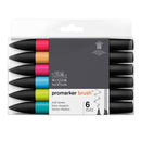 Winsor & Newton Promarker Brush 6 Sets