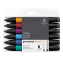 Winsor & Newton Promarker Brush 6 Sets