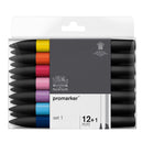 Winsor & Newton Promarker 12 + 1 Sets