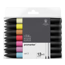 Winsor & Newton Promarker 12 + 1 Sets