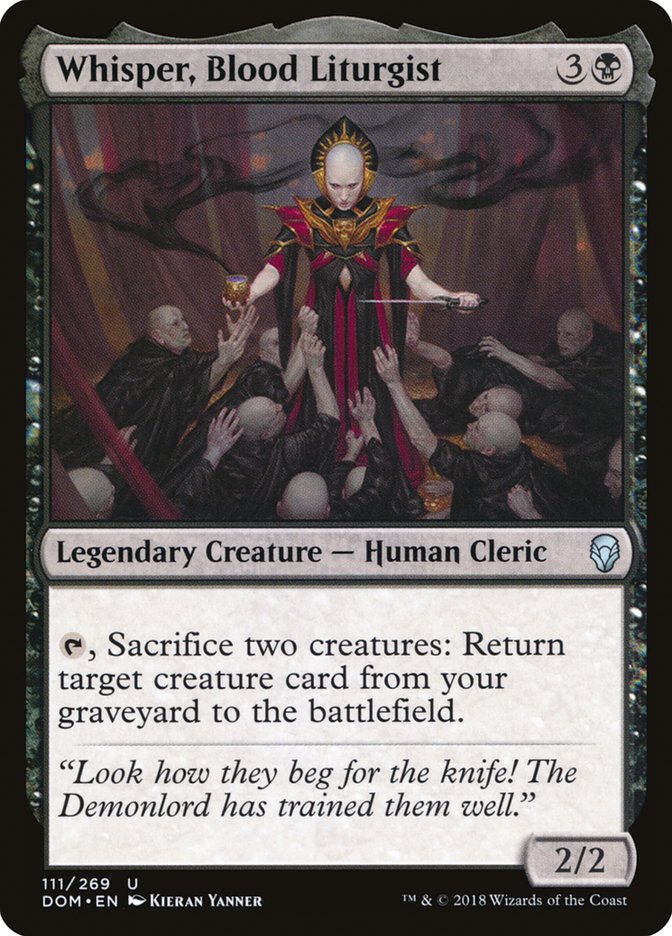 Whisper, Blood Liturgist [Dominaria] | Event Horizon Hobbies CA