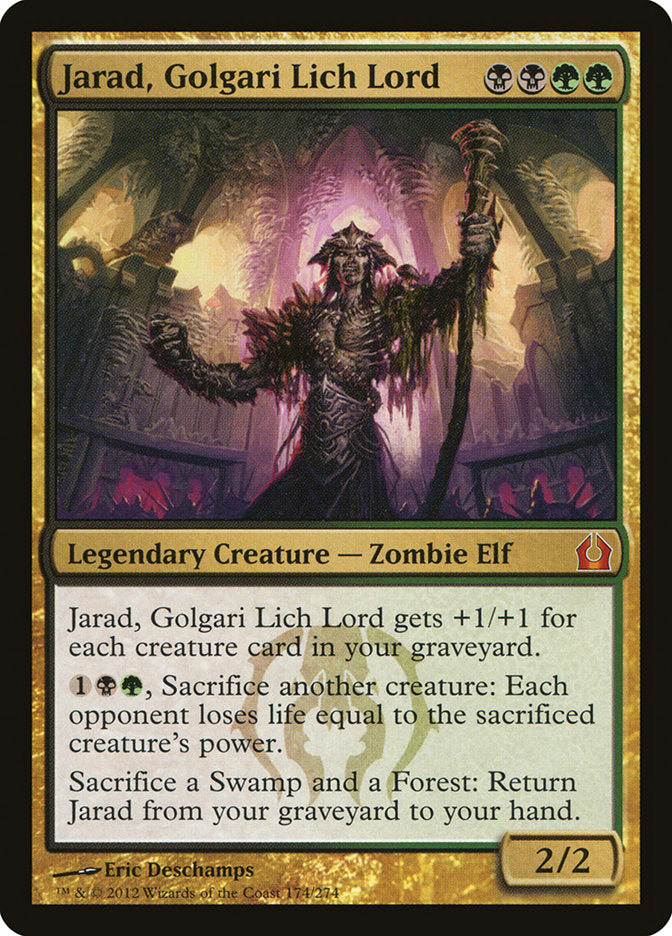 Jarad, Golgari Lich Lord [Return to Ravnica] | Event Horizon Hobbies CA