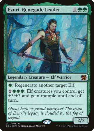 Ezuri, Renegade Leader [Duel Decks: Elves vs. Inventors] | Event Horizon Hobbies CA