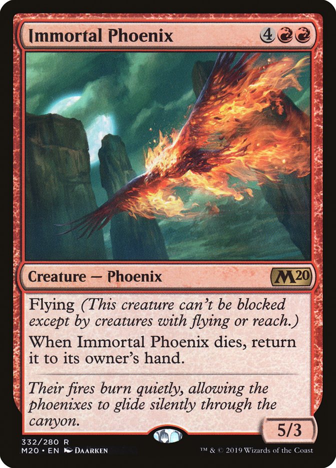 Immortal Phoenix [Core Set 2020] | Event Horizon Hobbies CA