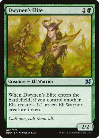 Dwynen's Elite [Duel Decks: Elves vs. Inventors] | Event Horizon Hobbies CA