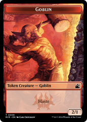 Goblin (0008) // Goblin (0009) Double-Sided Token [Ravnica Remastered Tokens] | Event Horizon Hobbies CA
