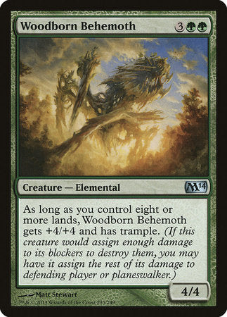 Woodborn Behemoth [Magic 2014] | Event Horizon Hobbies CA