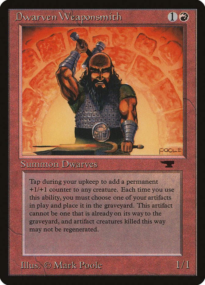 Dwarven Weaponsmith [Antiquities] | Event Horizon Hobbies CA