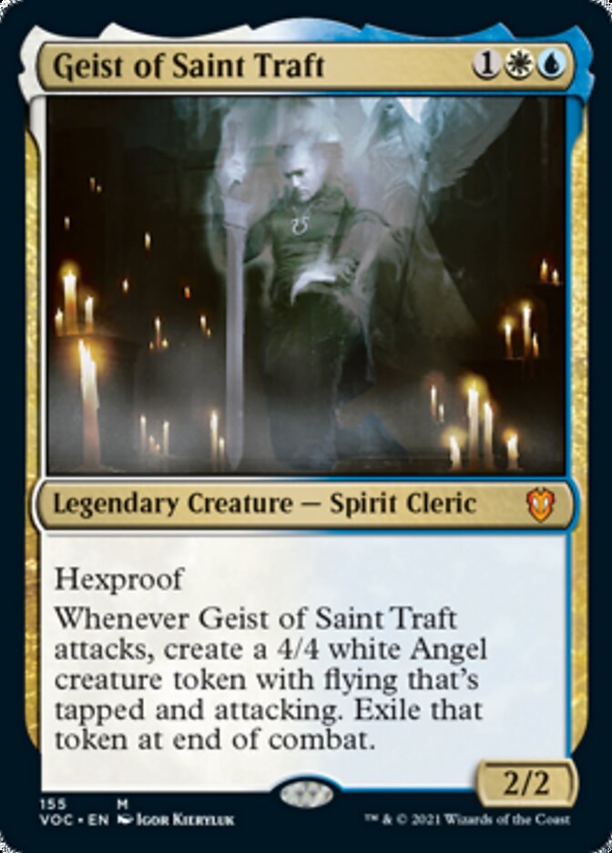 Geist of Saint Traft [Innistrad: Crimson Vow Commander] | Event Horizon Hobbies CA
