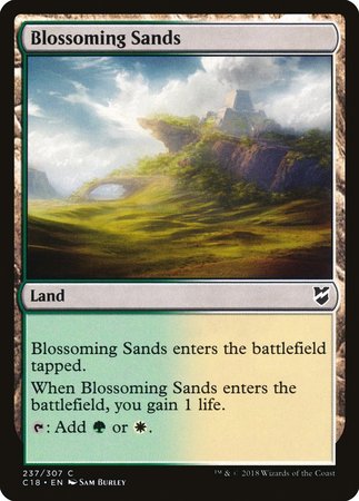 Blossoming Sands [Commander 2018] | Event Horizon Hobbies CA