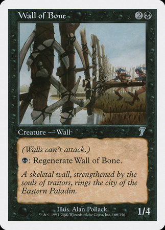 Wall of Bone [Seventh Edition] | Event Horizon Hobbies CA