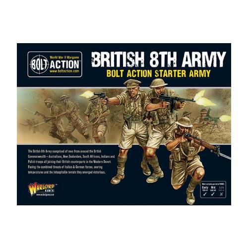 Warlord Games - Bolt Action - British 8th Army Starter Army | Event Horizon Hobbies CA