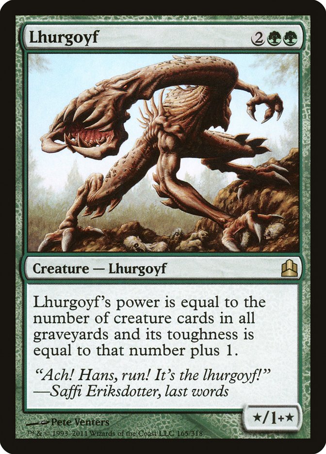Lhurgoyf [Commander 2011] | Event Horizon Hobbies CA