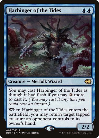 Harbinger of the Tides [Duel Decks: Merfolk vs. Goblins] | Event Horizon Hobbies CA