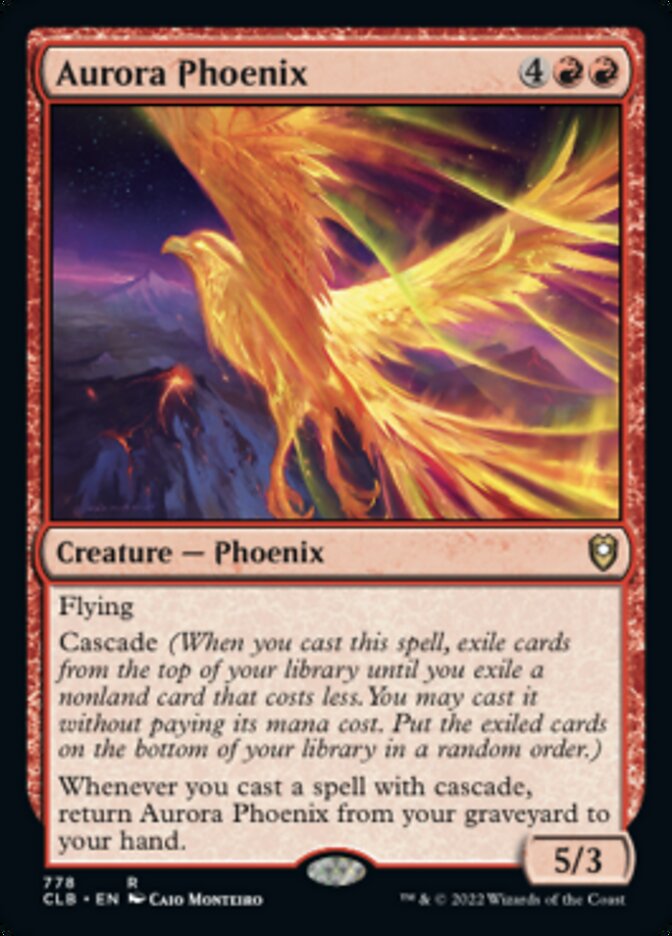 Aurora Phoenix [Commander Legends: Battle for Baldur's Gate] | Event Horizon Hobbies CA
