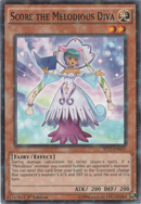 Score the Melodious Diva [SP17-EN031] Starfoil Rare