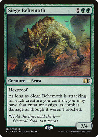 Siege Behemoth [Commander 2014] | Event Horizon Hobbies CA