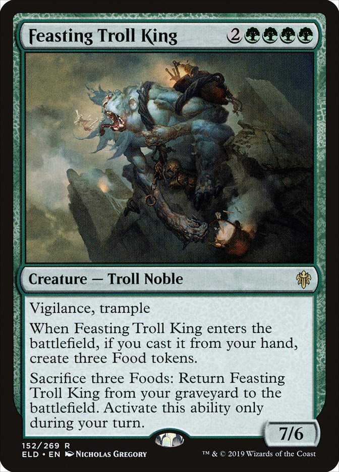 Feasting Troll King [Throne of Eldraine] | Event Horizon Hobbies CA