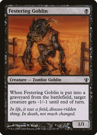 Festering Goblin [Archenemy] | Event Horizon Hobbies CA