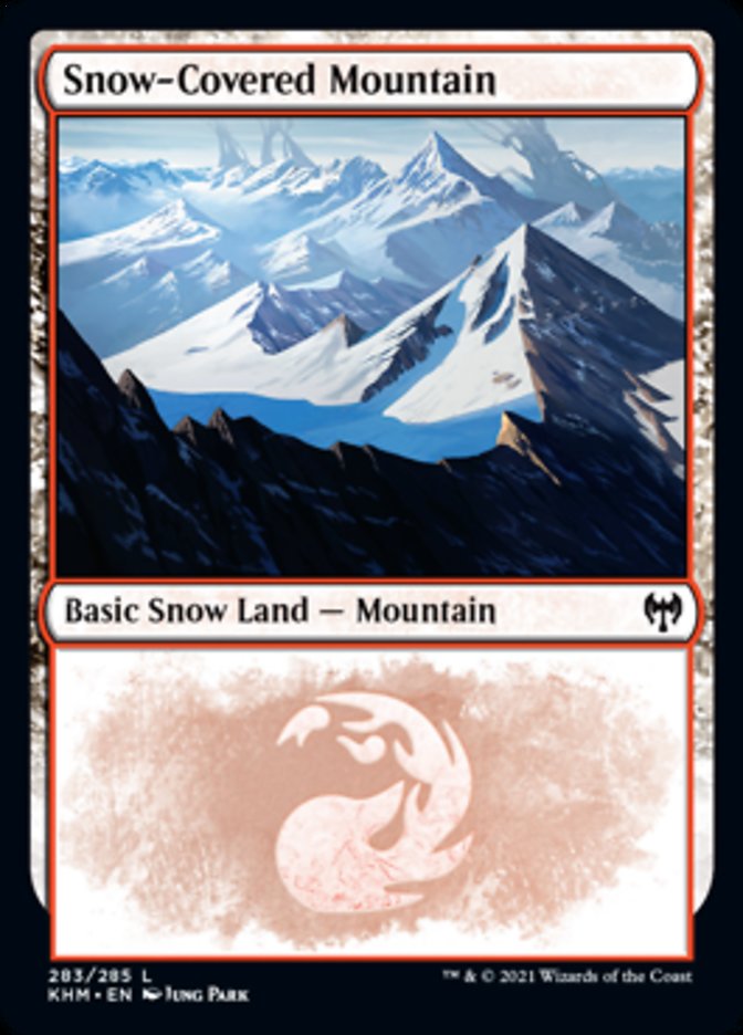 Snow-Covered Mountain (283) [Kaldheim] | Event Horizon Hobbies CA