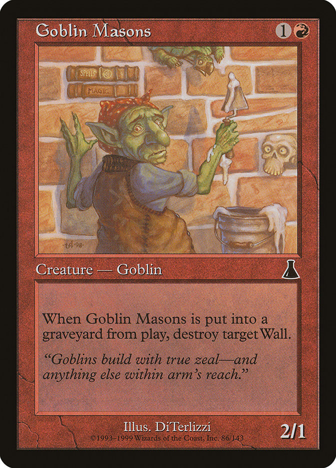 Goblin Masons [Urza's Destiny] | Event Horizon Hobbies CA