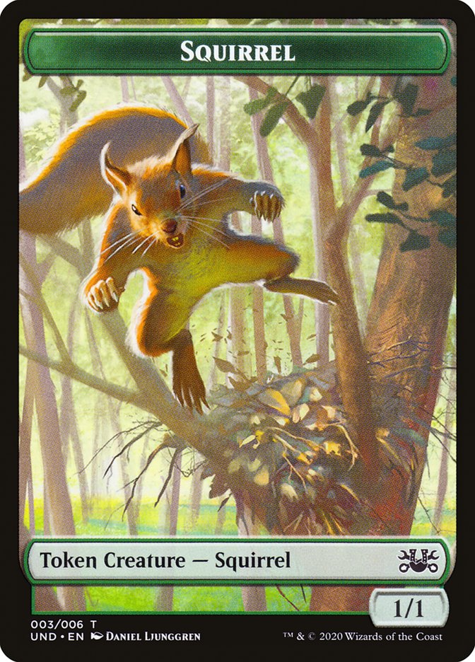 Beeble // Squirrel Double-sided Token [Unsanctioned Tokens] | Event Horizon Hobbies CA