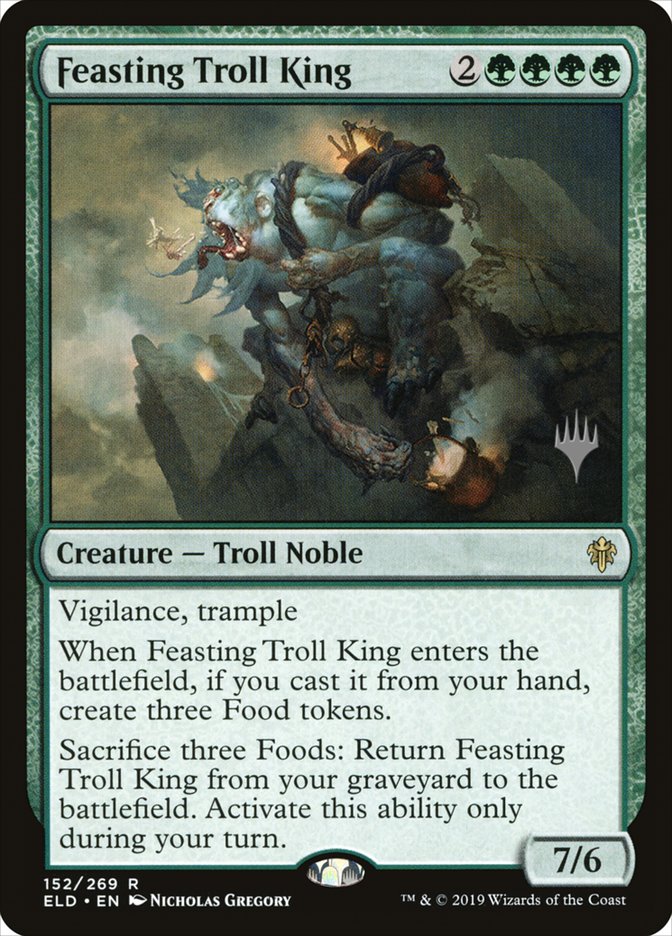 Feasting Troll King (Promo Pack) [Throne of Eldraine Promos] | Event Horizon Hobbies CA