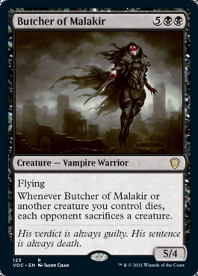 Butcher of Malakir [Innistrad: Crimson Vow Commander] | Event Horizon Hobbies CA