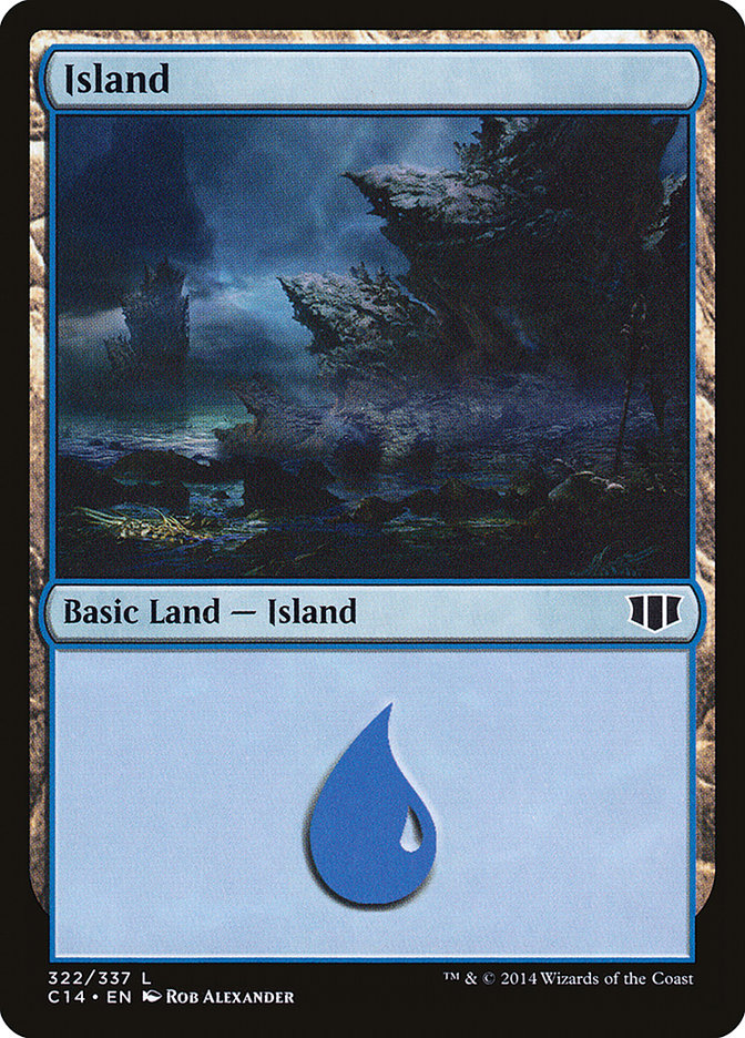 Island (322) [Commander 2014] | Event Horizon Hobbies CA