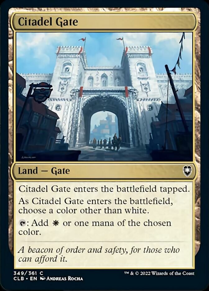Citadel Gate [Commander Legends: Battle for Baldur's Gate] | Event Horizon Hobbies CA