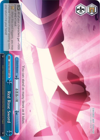 Red Rose Sword (SAO/S65-E097 CR) [Sword Art Online -Alicization-]