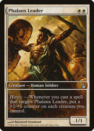 Phalanx Leader [Theros Promos] | Event Horizon Hobbies CA
